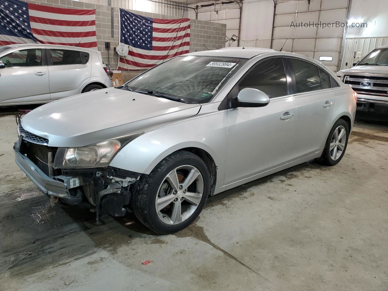 2012 Chevrolet Cruze Lt Silver vin: 1G1PG5SC7C7227267