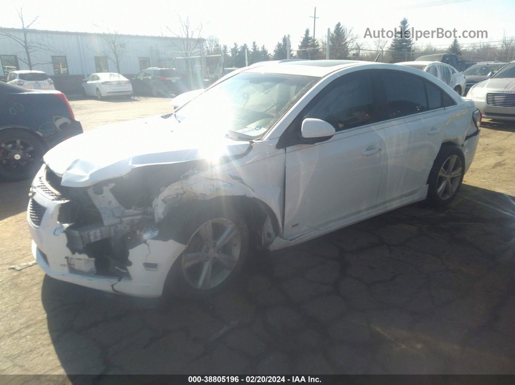 2012 Chevrolet Cruze 2lt White vin: 1G1PG5SC7C7284584