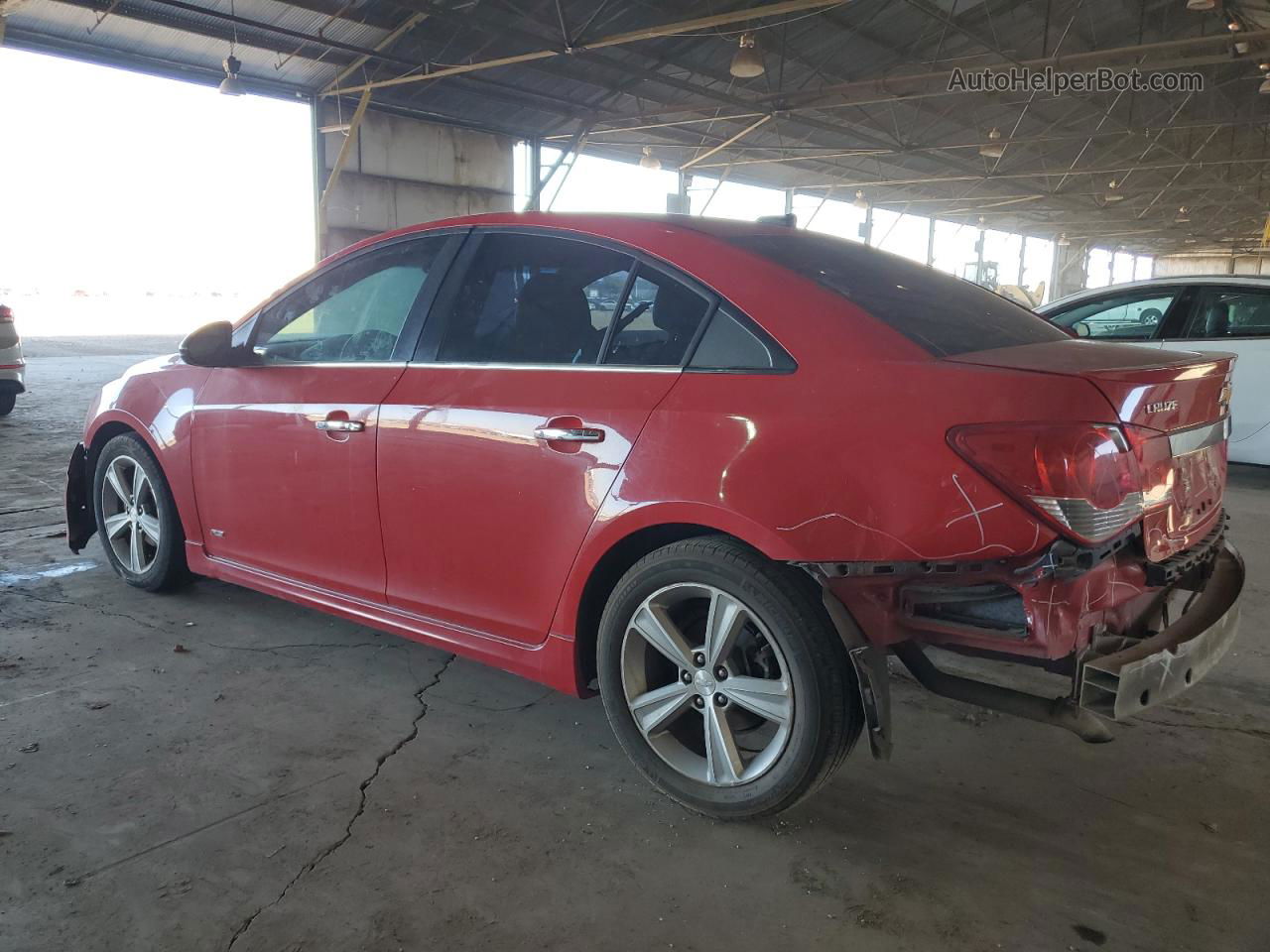 2012 Chevrolet Cruze Lt Red vin: 1G1PG5SCXC7300602