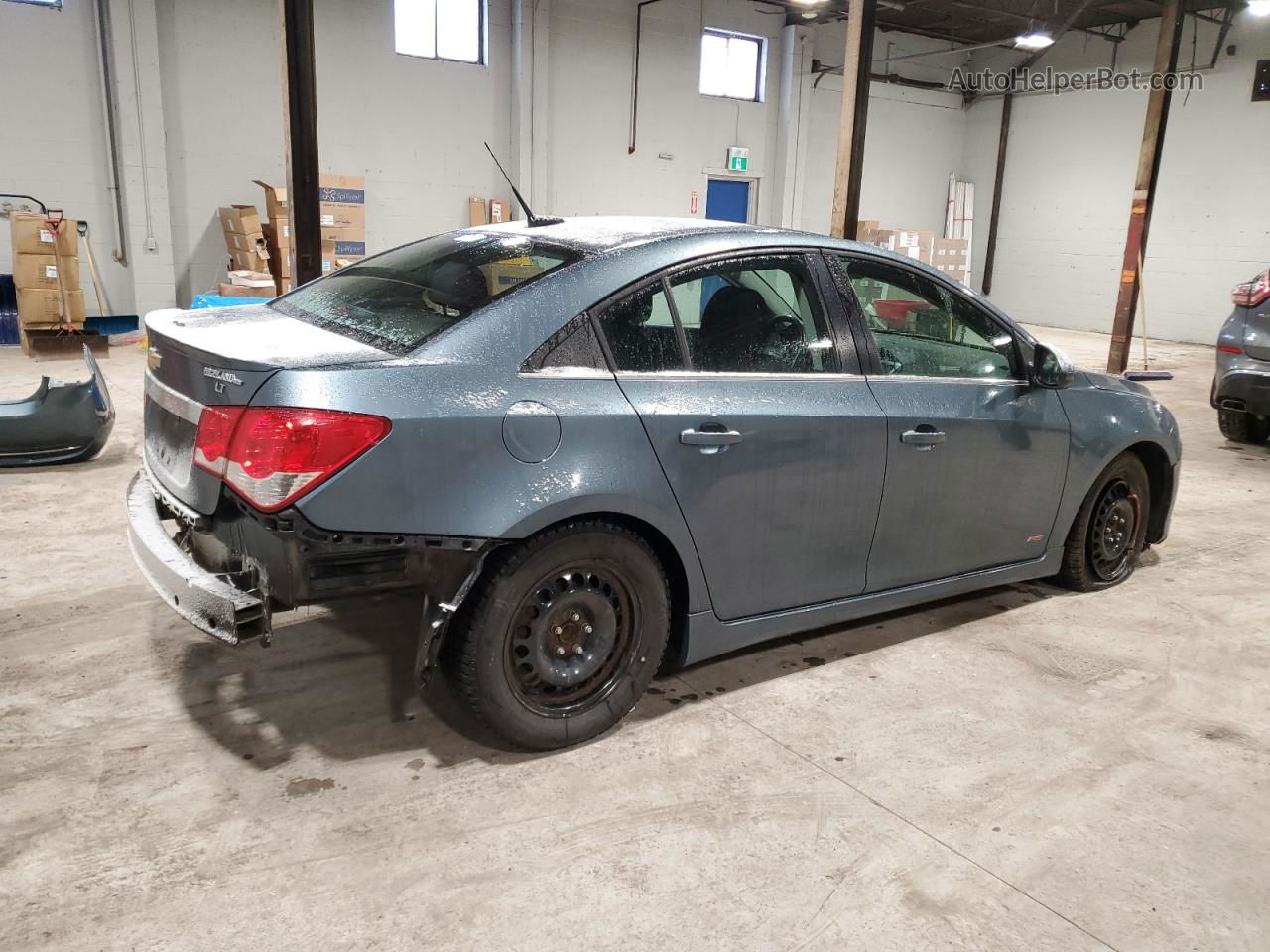 2012 Chevrolet Cruze Lt Blue vin: 1G1PG5SCXC7367877