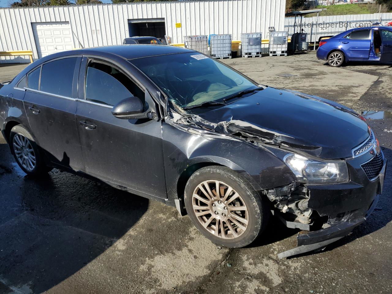 2013 Chevrolet Cruze Eco Black vin: 1G1PH5SB1D7171994