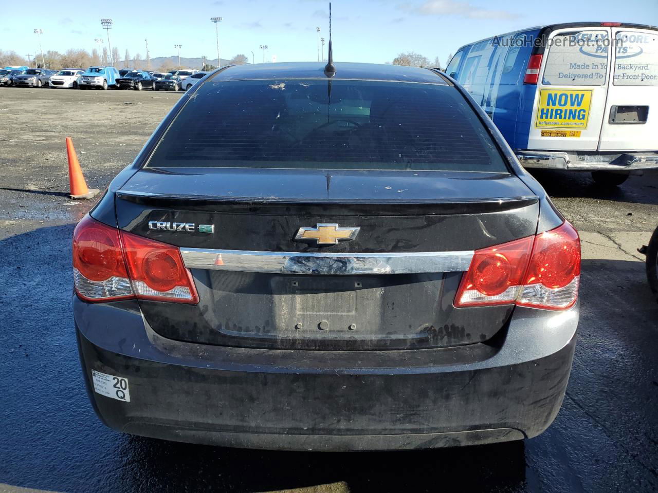 2013 Chevrolet Cruze Eco Black vin: 1G1PH5SB1D7171994