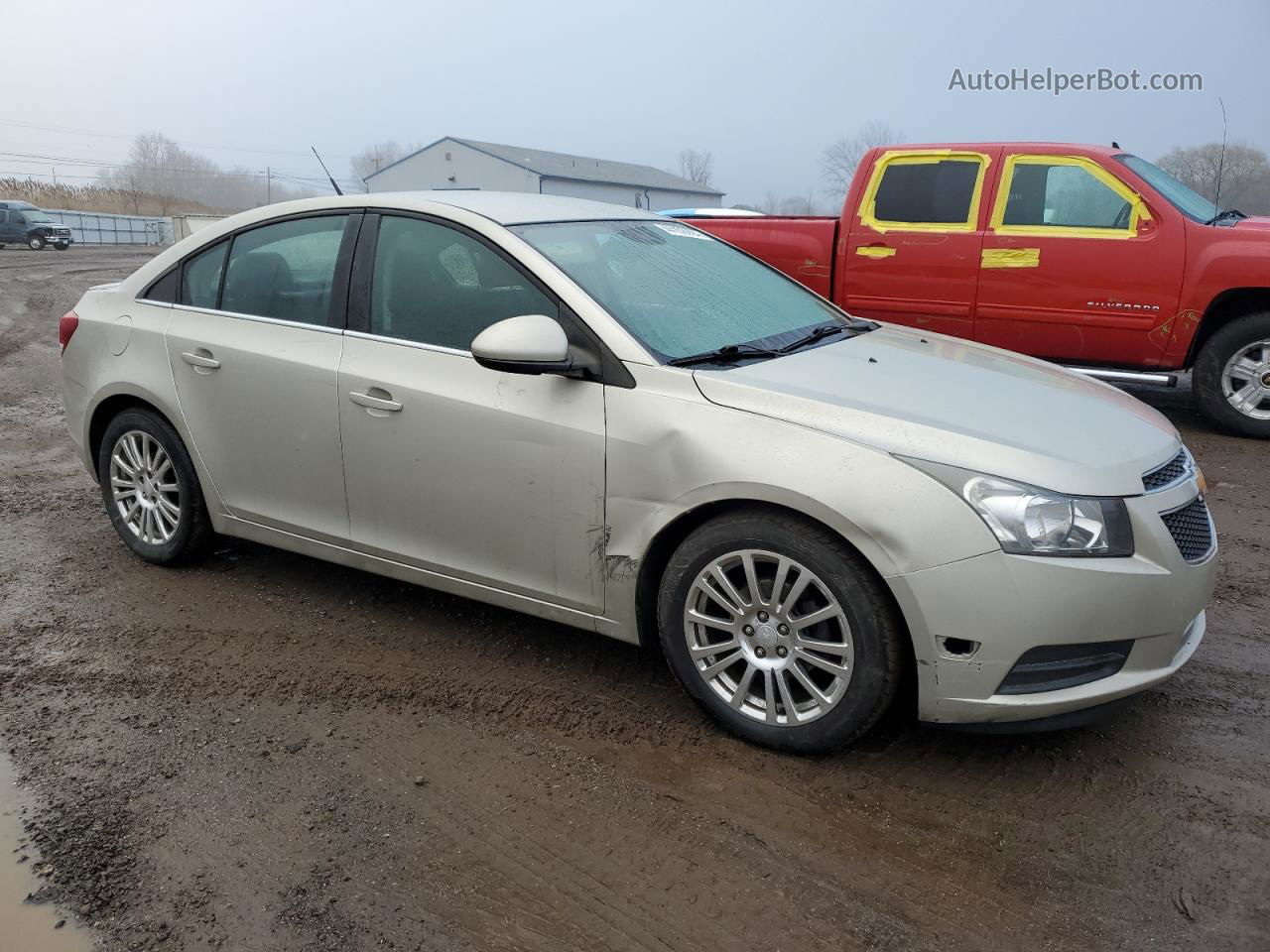 2013 Chevrolet Cruze Eco Бежевый vin: 1G1PH5SB1D7180517