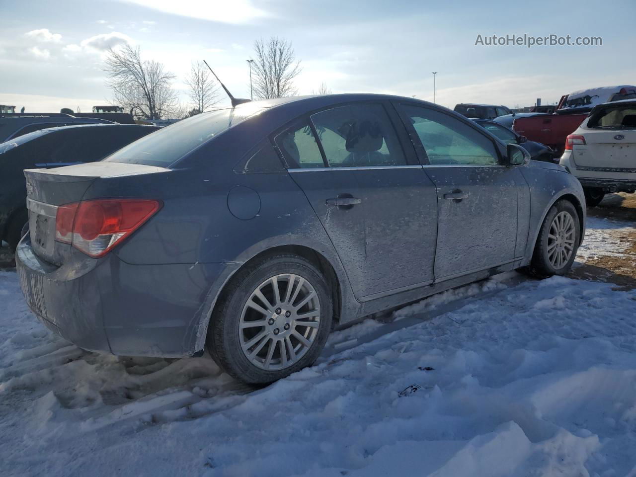 2013 Chevrolet Cruze Eco Синий vin: 1G1PH5SB1D7233345