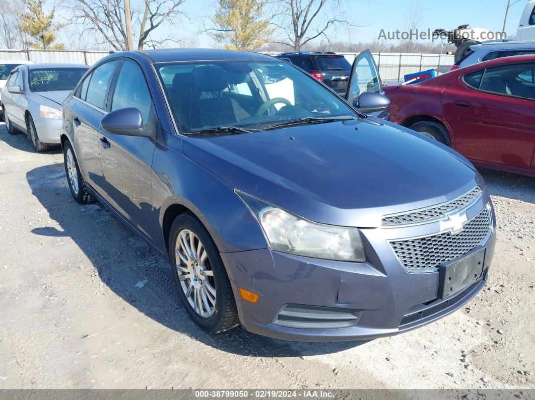 2013 Chevrolet Cruze Eco Auto Blue vin: 1G1PH5SB5D7250245