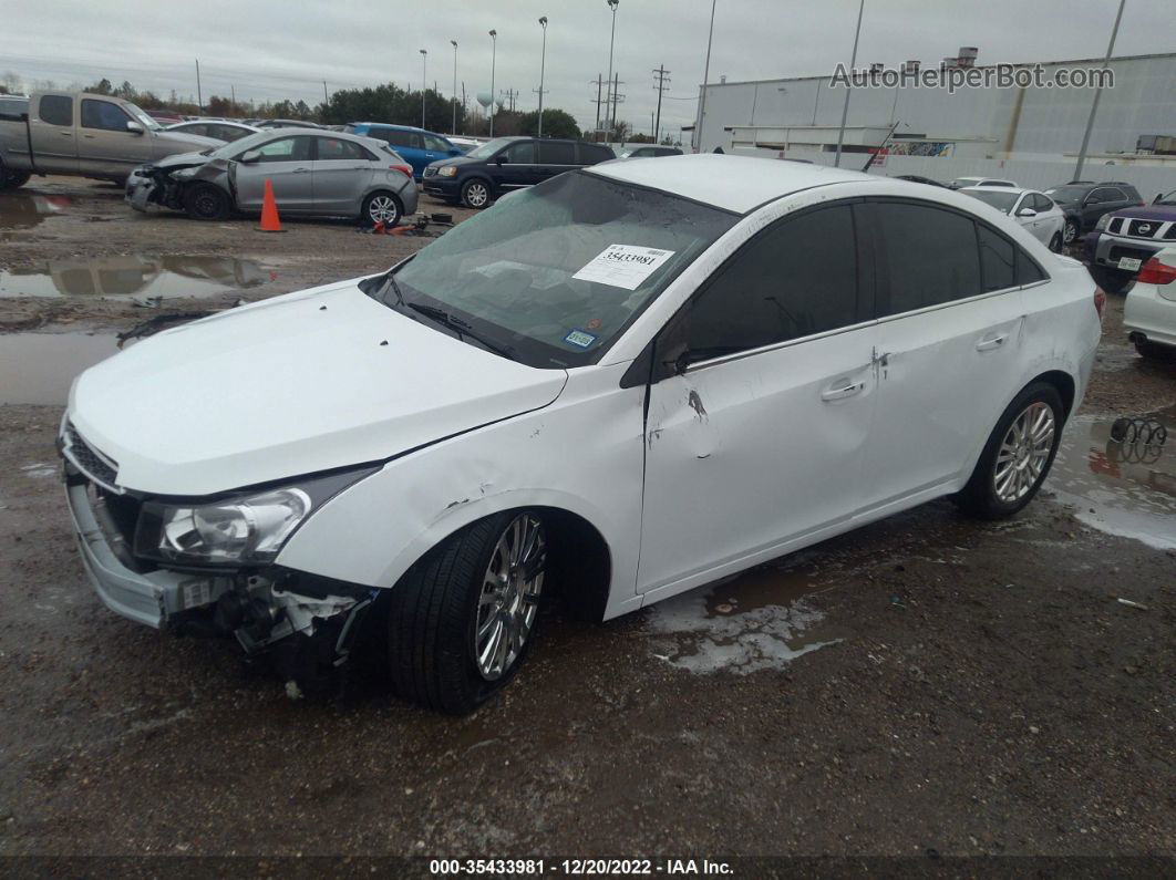 2013 Chevrolet Cruze Eco Auto Белый vin: 1G1PH5SB6D7182344