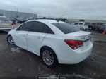 2013 Chevrolet Cruze Eco Auto White vin: 1G1PH5SB6D7182344