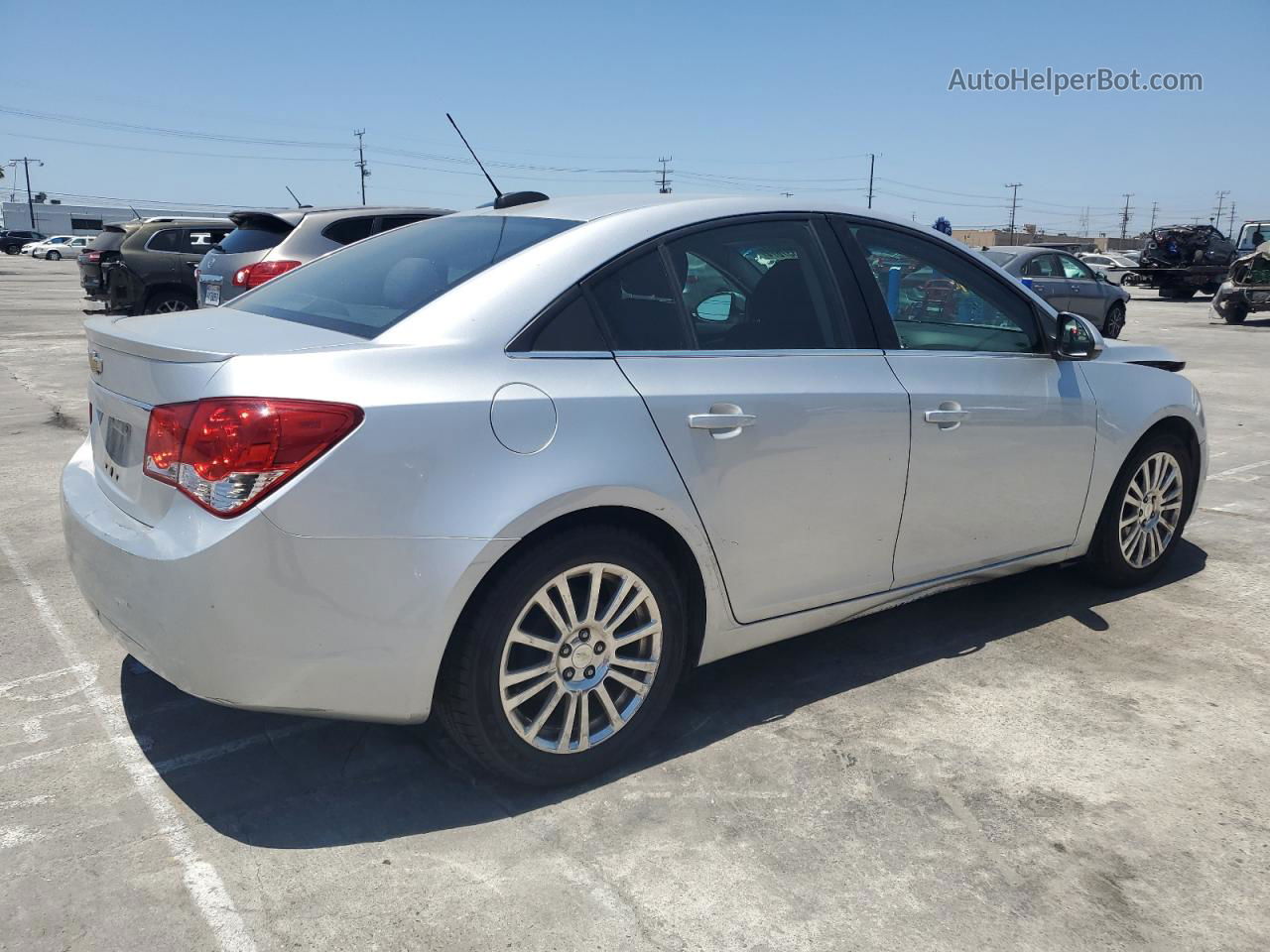 2015 Chevrolet Cruze Eco Silver vin: 1G1PH5SB6F7132305