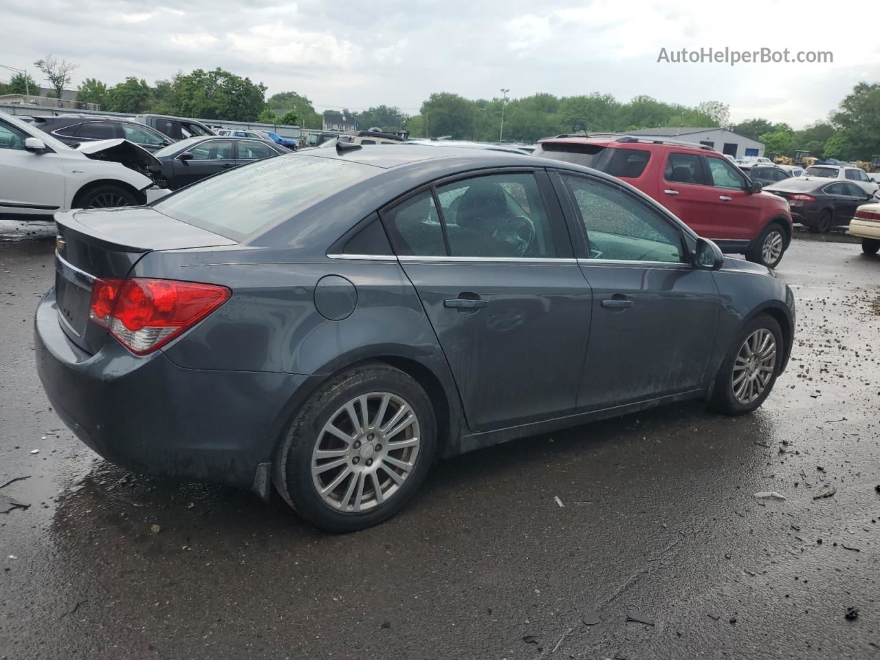 2013 Chevrolet Cruze Eco Blue vin: 1G1PH5SB7D7189481