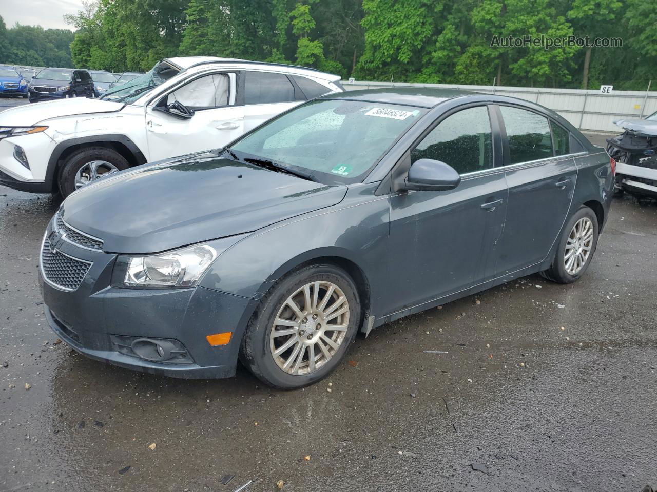 2013 Chevrolet Cruze Eco Blue vin: 1G1PH5SB7D7189481