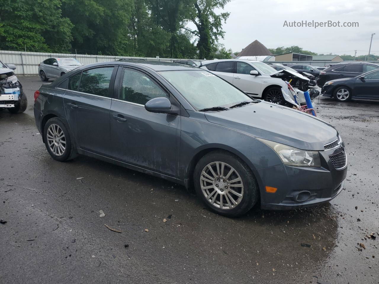 2013 Chevrolet Cruze Eco Blue vin: 1G1PH5SB7D7189481