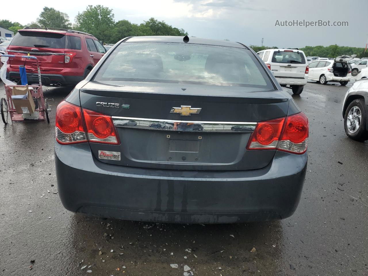 2013 Chevrolet Cruze Eco Blue vin: 1G1PH5SB7D7189481