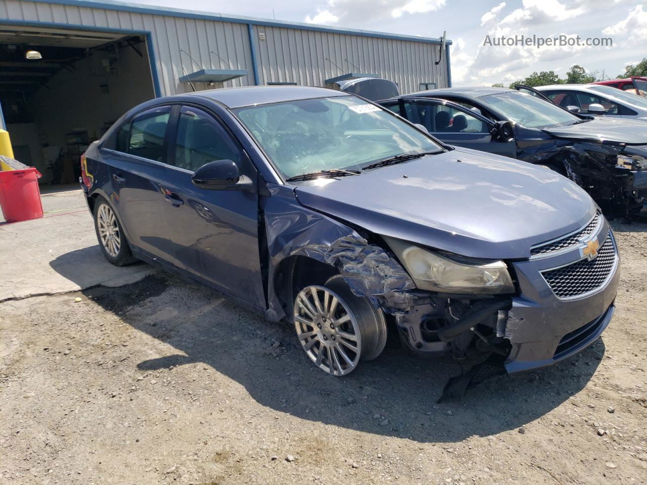 2013 Chevrolet Cruze Eco Синий vin: 1G1PH5SB7D7229185