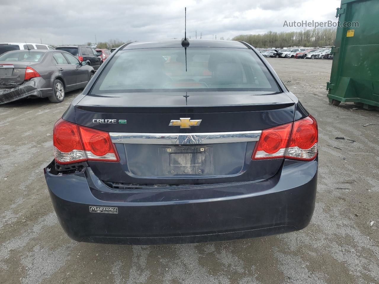 2015 Chevrolet Cruze Eco Синий vin: 1G1PH5SB7F7135505