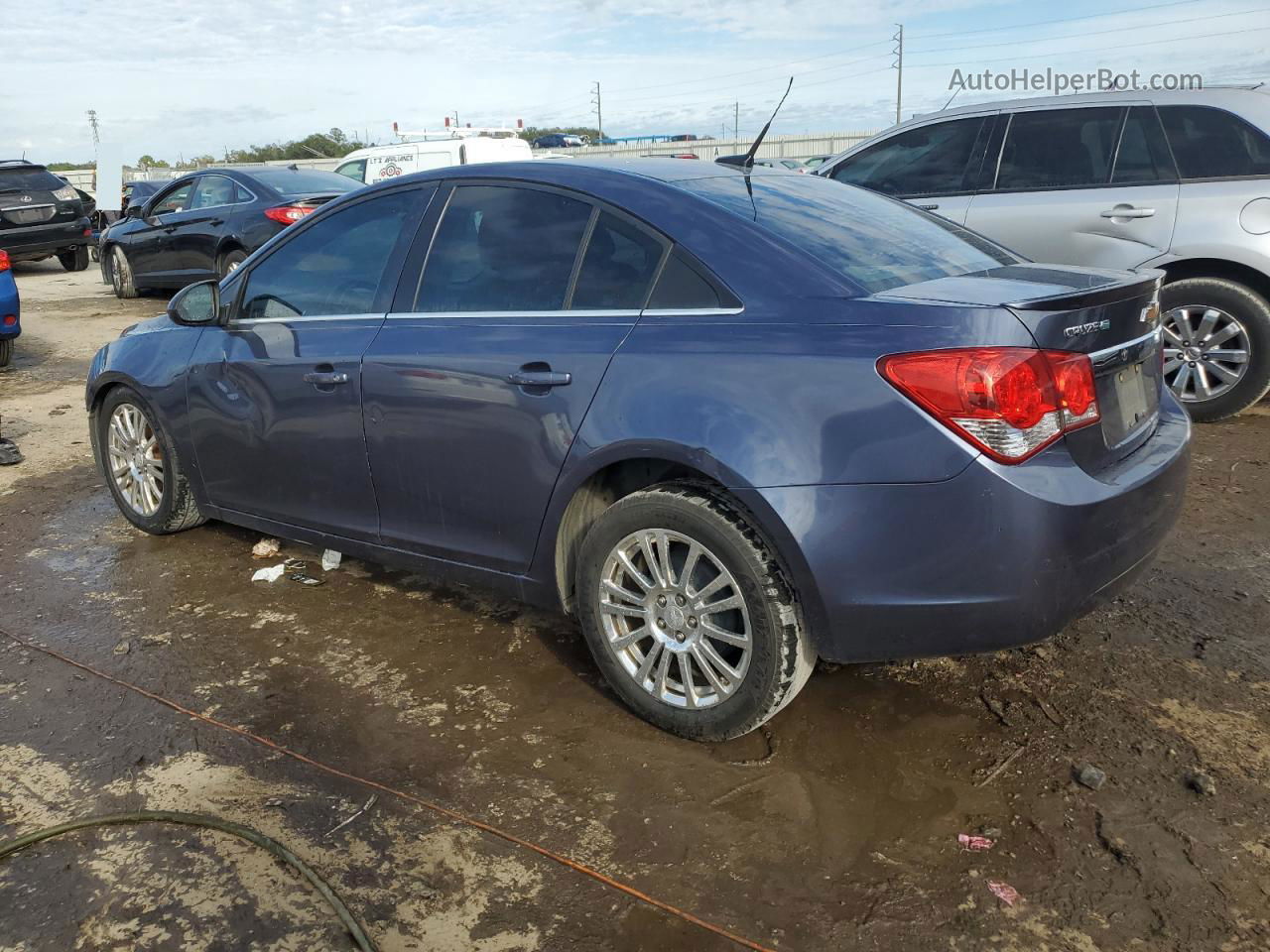 2013 Chevrolet Cruze Eco Purple vin: 1G1PH5SB8D7184077