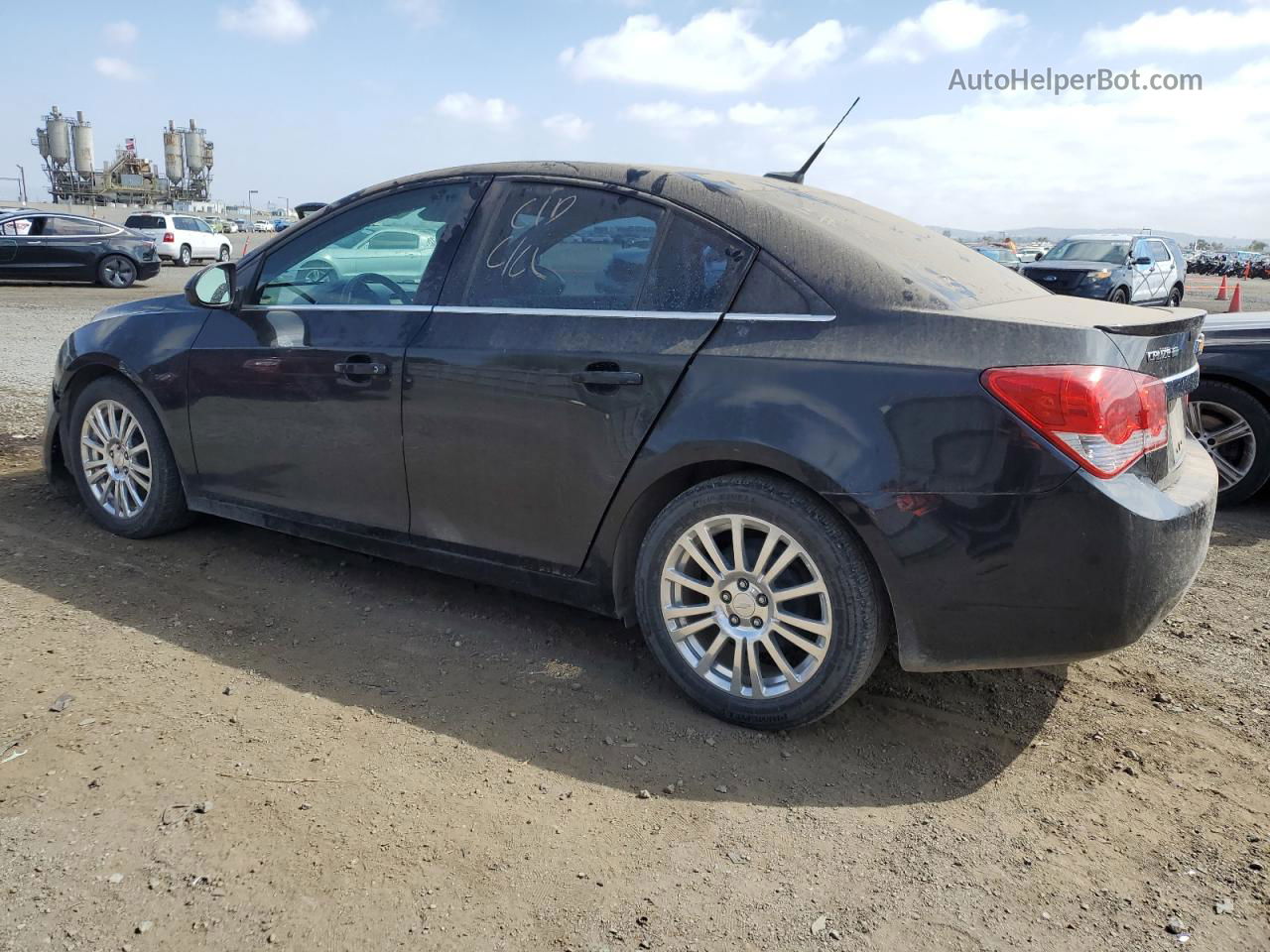 2013 Chevrolet Cruze Eco Black vin: 1G1PH5SB9D7191006