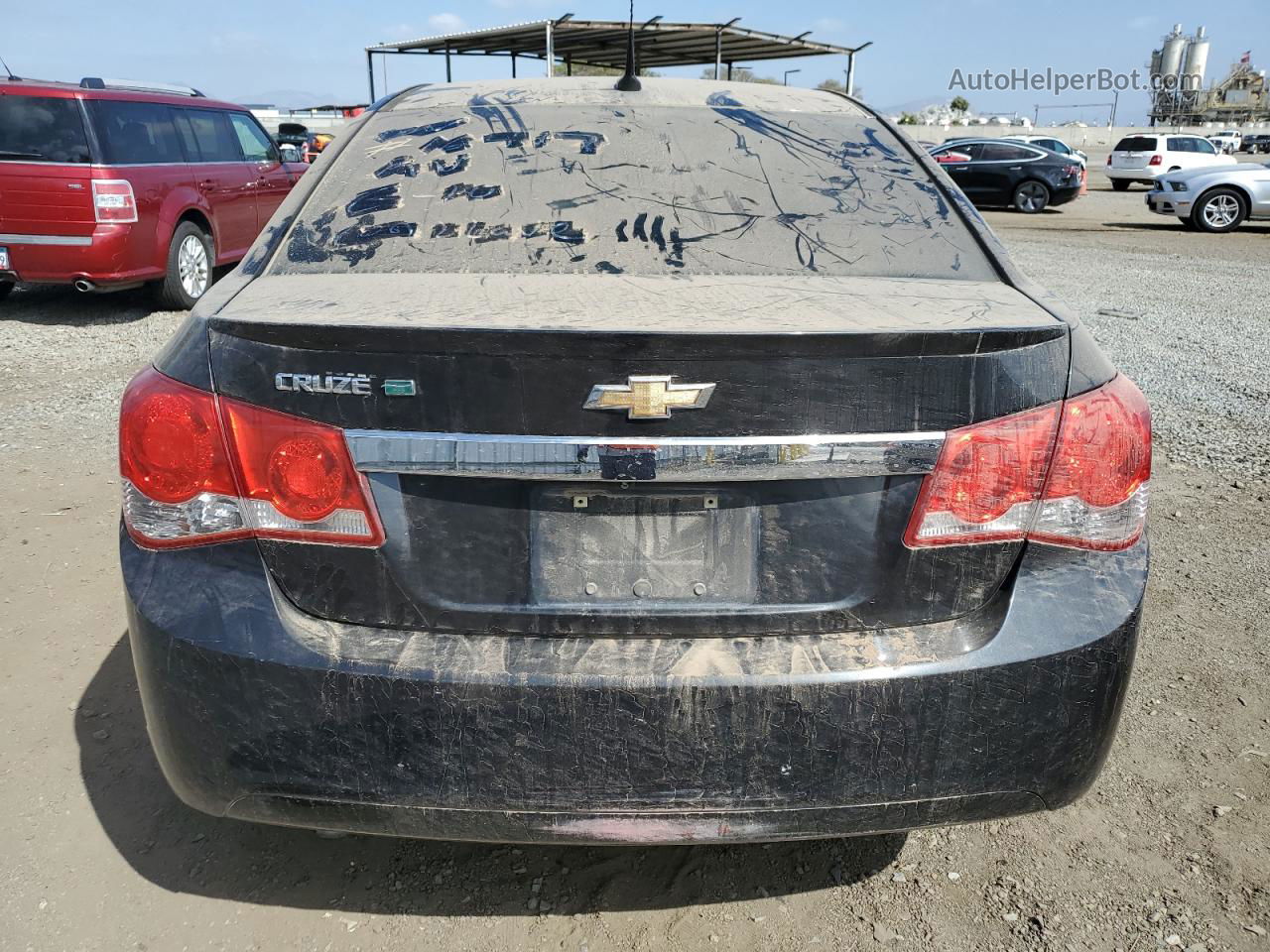 2013 Chevrolet Cruze Eco Black vin: 1G1PH5SB9D7191006