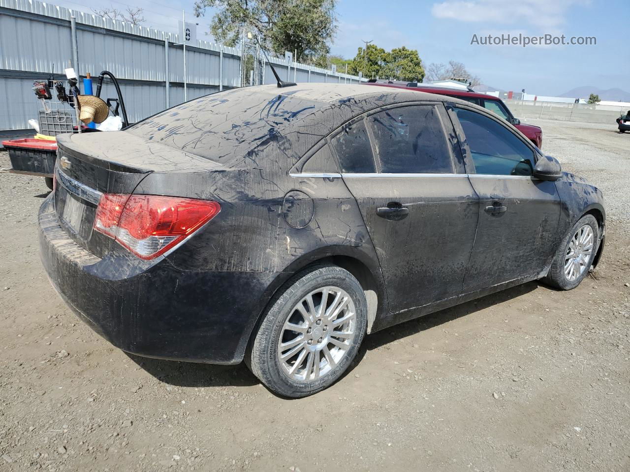 2013 Chevrolet Cruze Eco Black vin: 1G1PH5SB9D7191006