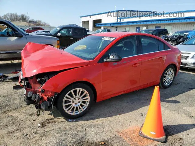 2014 Chevrolet Cruze Eco Red vin: 1G1PH5SB9E7149842