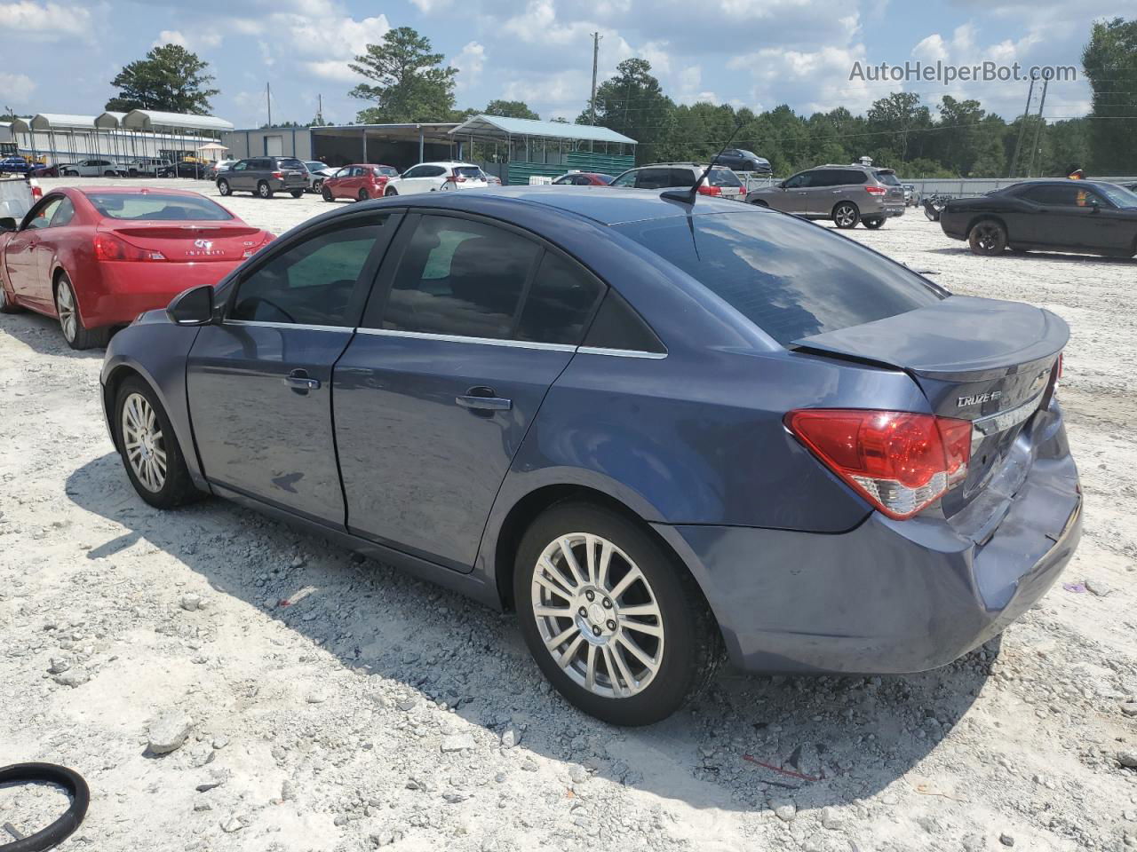 2013 Chevrolet Cruze Eco Синий vin: 1G1PH5SBXD7145135