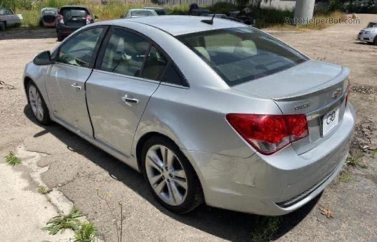 2012 Chevrolet Cruze Ltz Silver vin: 1G1PH5SC0C7136466