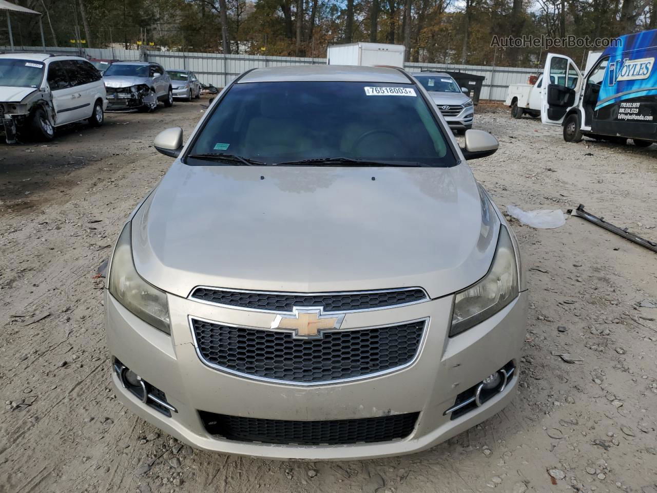 2012 Chevrolet Cruze Ltz Золотой vin: 1G1PH5SC0C7233442