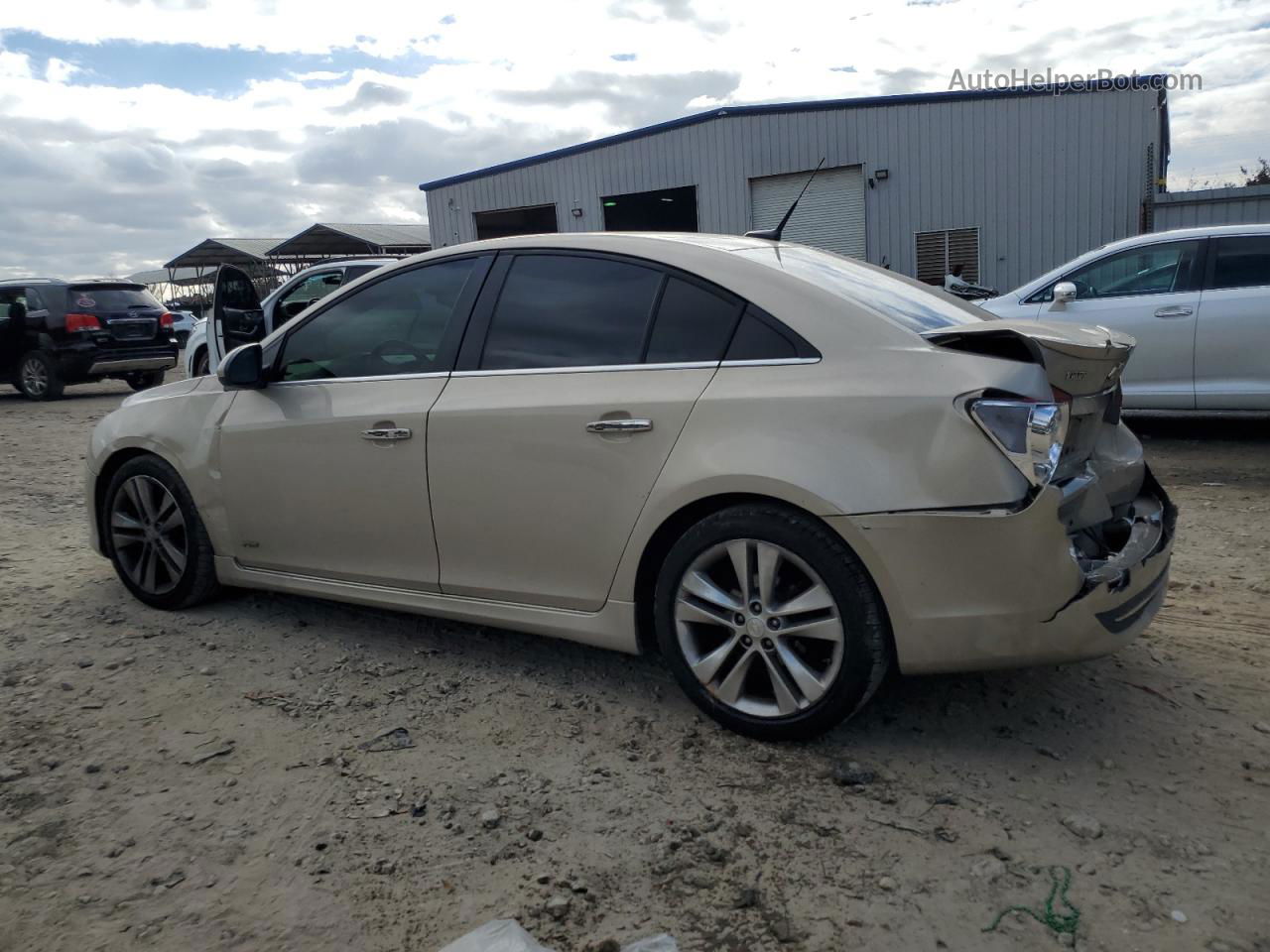 2012 Chevrolet Cruze Ltz Gold vin: 1G1PH5SC0C7233442