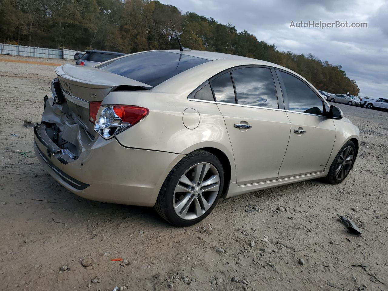 2012 Chevrolet Cruze Ltz Gold vin: 1G1PH5SC0C7233442