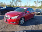 2012 Chevrolet Cruze Ltz Red vin: 1G1PH5SC1C7141045