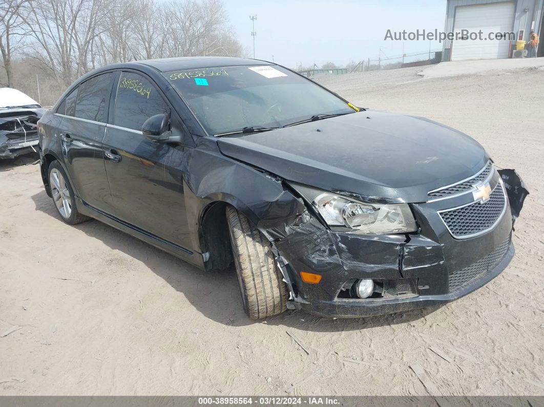 2012 Chevrolet Cruze Ltz Gray vin: 1G1PH5SC1C7233580