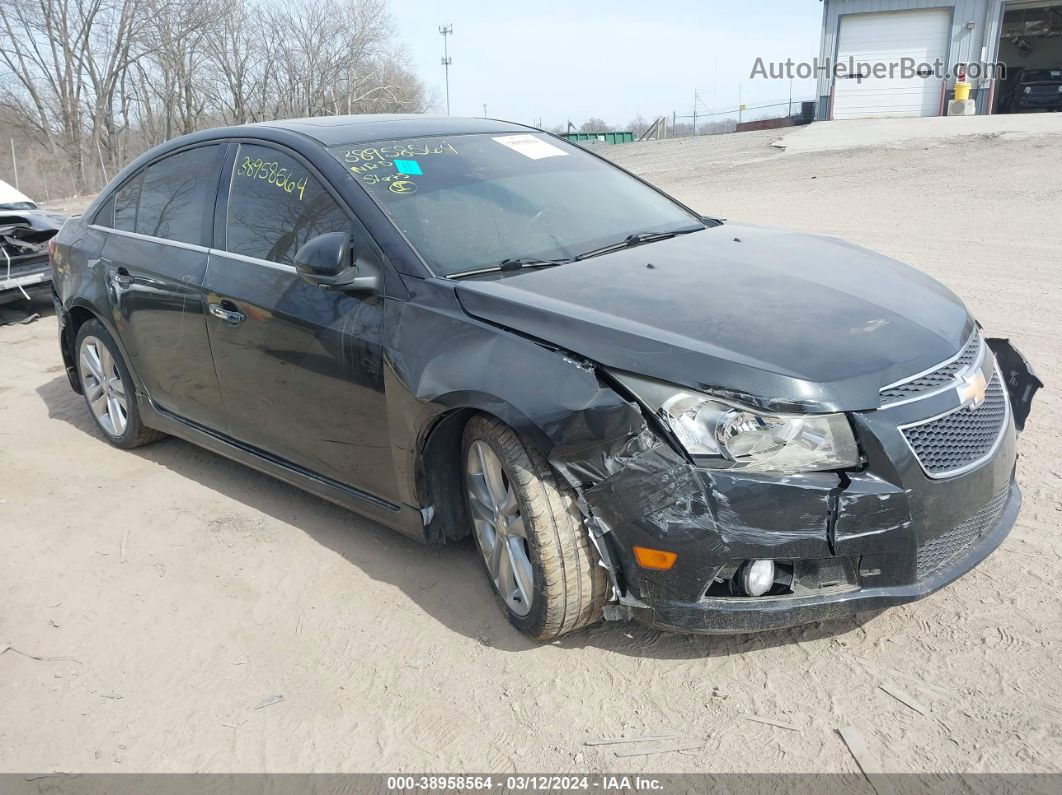 2012 Chevrolet Cruze Ltz Gray vin: 1G1PH5SC1C7233580