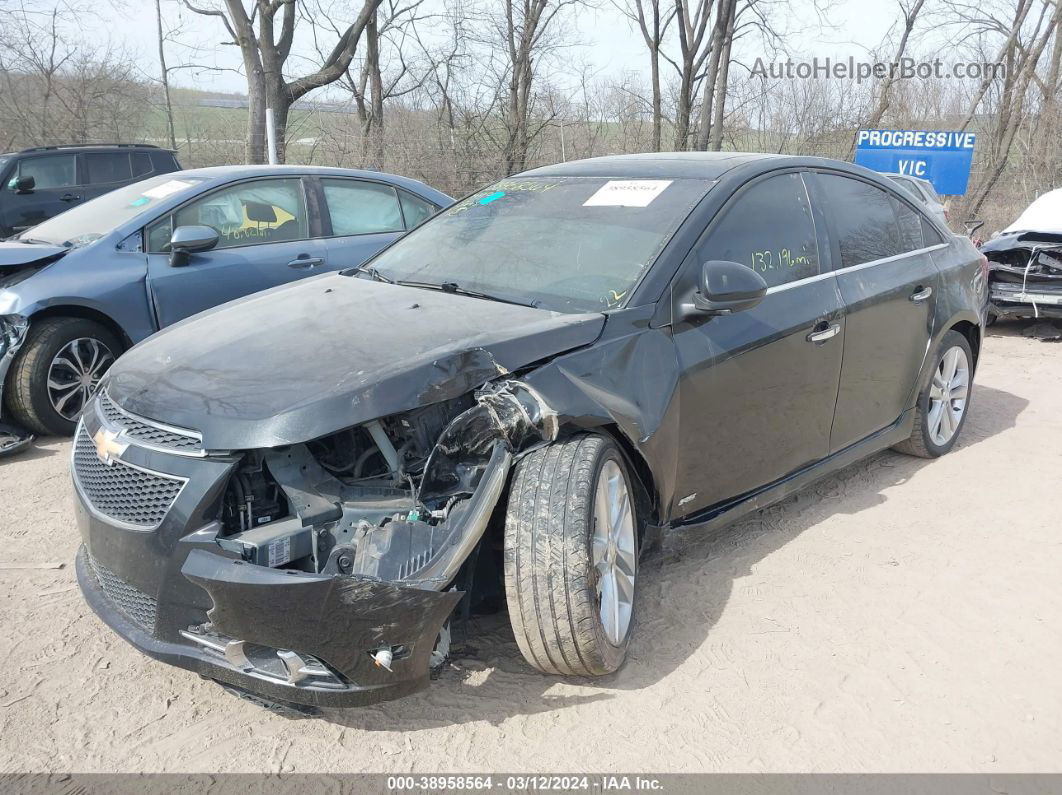 2012 Chevrolet Cruze Ltz Gray vin: 1G1PH5SC1C7233580