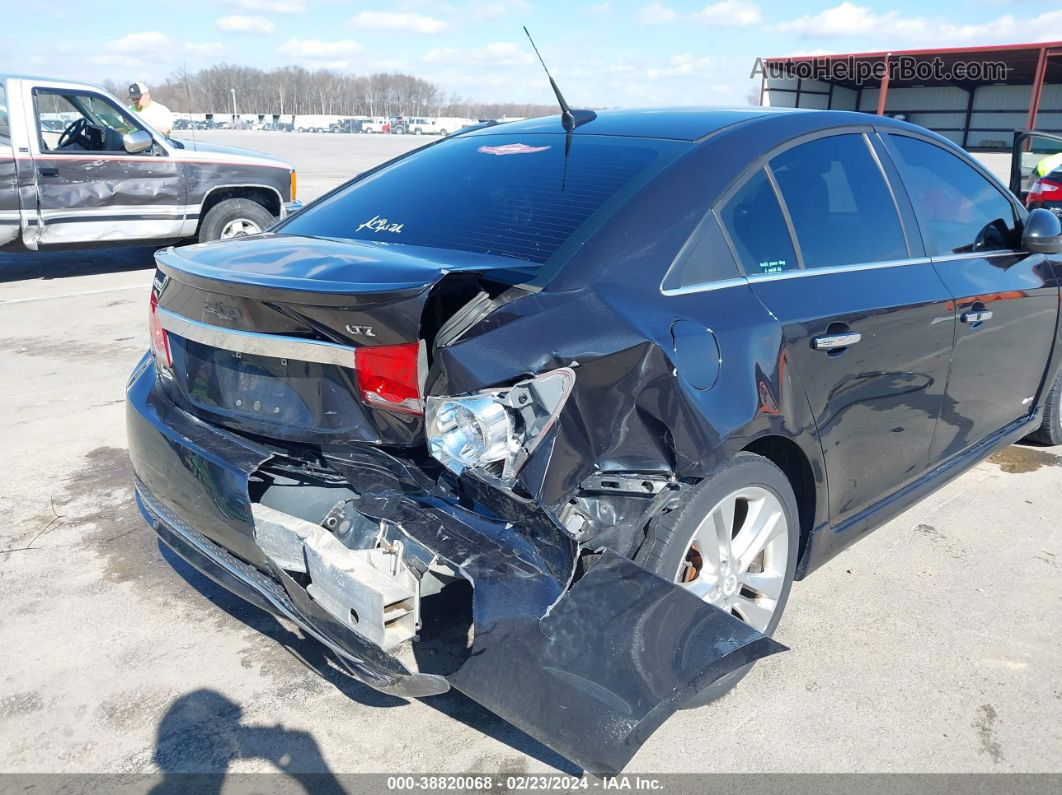 2012 Chevrolet Cruze Ltz Black vin: 1G1PH5SC2C7369765