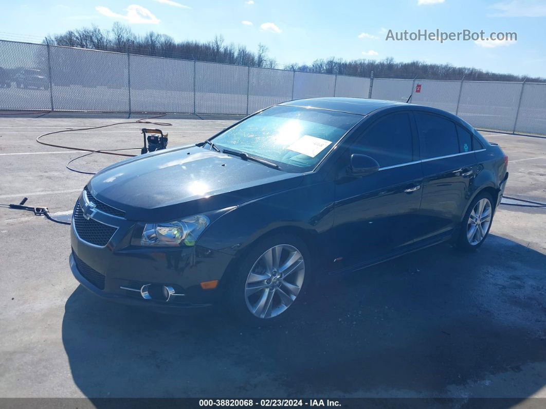 2012 Chevrolet Cruze Ltz Black vin: 1G1PH5SC2C7369765