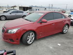 2012 Chevrolet Cruze Ltz Red vin: 1G1PH5SC3C7201844