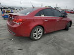 2012 Chevrolet Cruze Ltz Red vin: 1G1PH5SC3C7201844