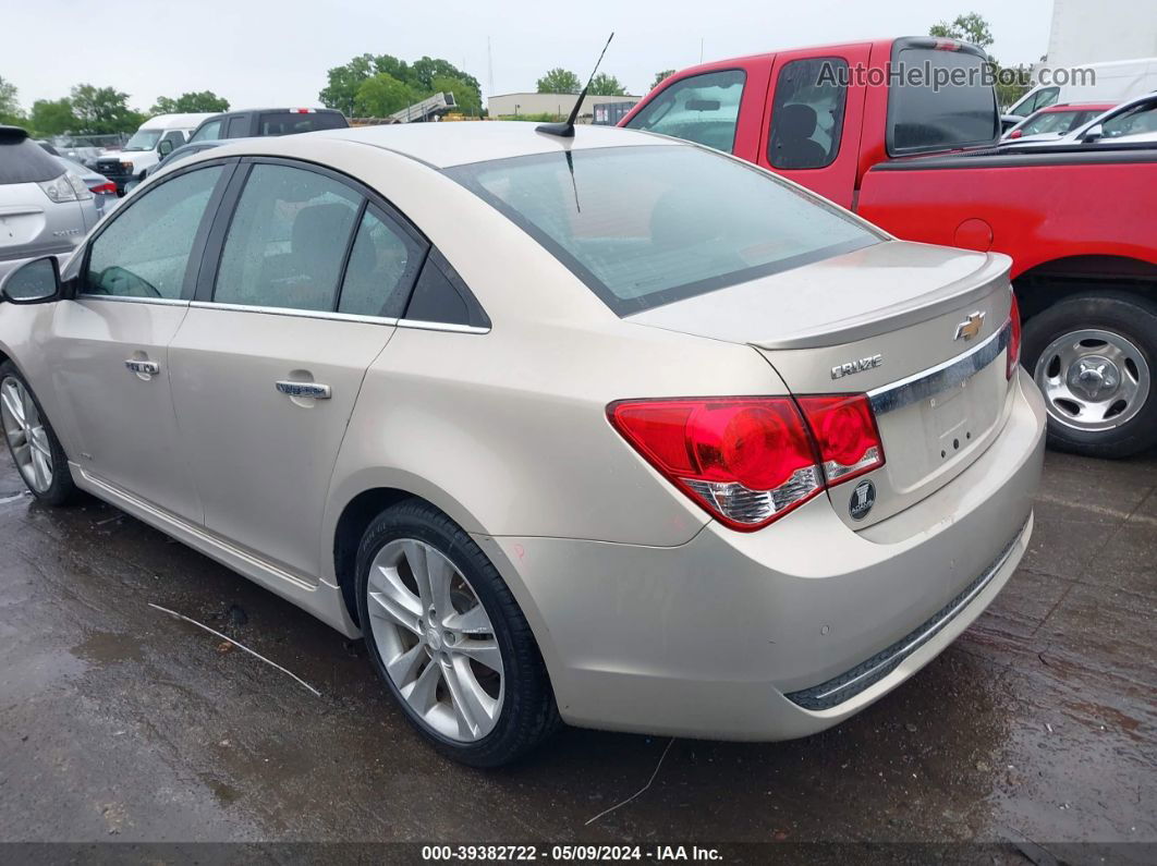 2012 Chevrolet Cruze Ltz Champagne vin: 1G1PH5SC3C7229207