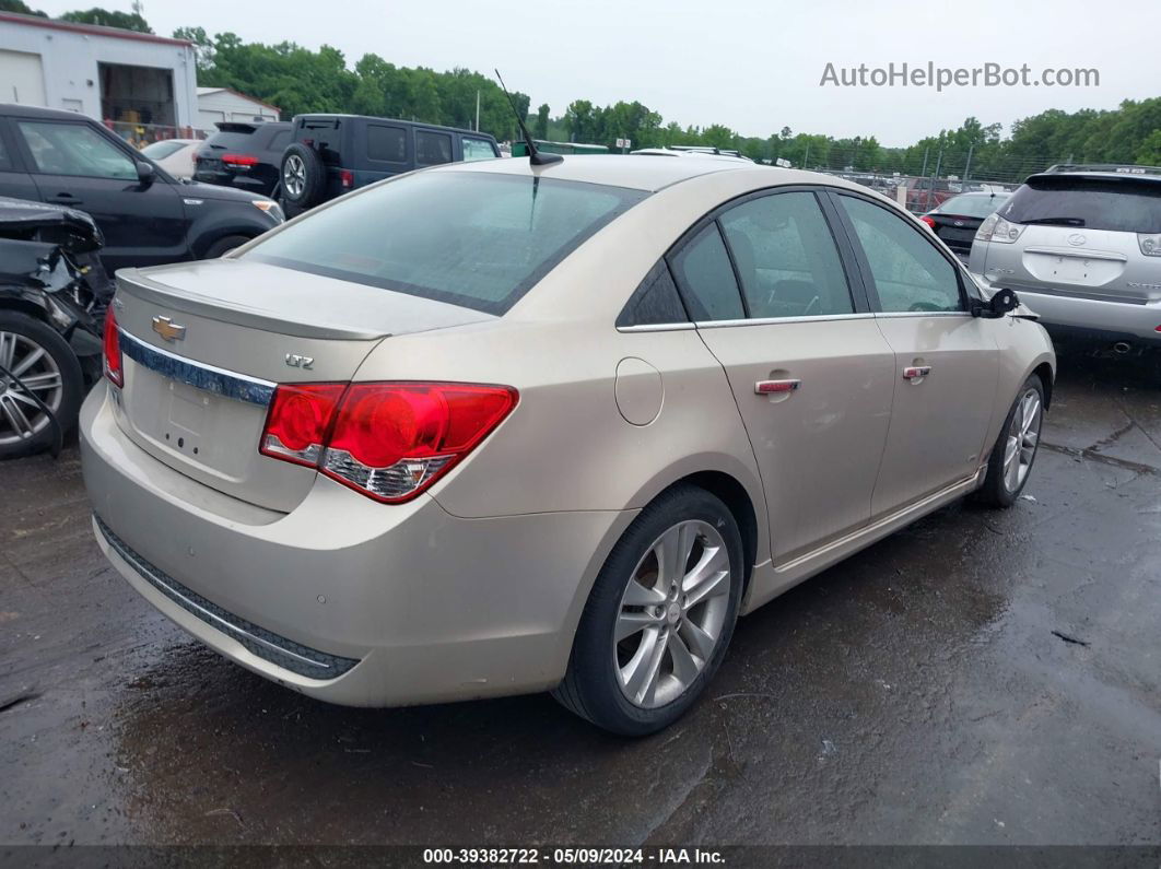 2012 Chevrolet Cruze Ltz Champagne vin: 1G1PH5SC3C7229207