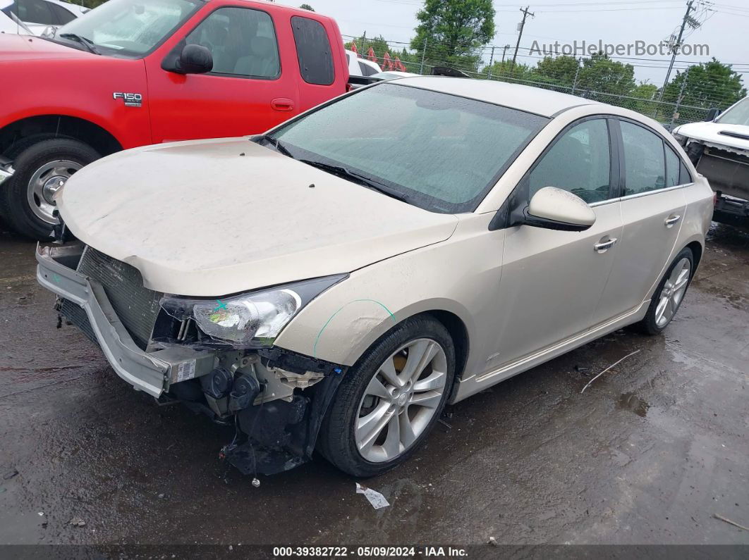 2012 Chevrolet Cruze Ltz Champagne vin: 1G1PH5SC3C7229207