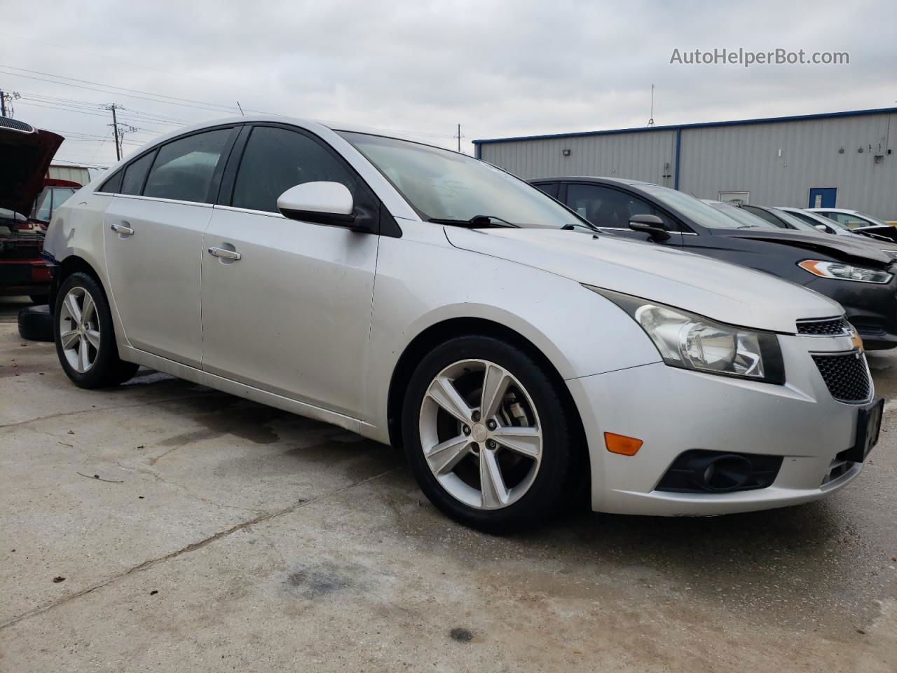 2012 Chevrolet Cruze Ltz Silver vin: 1G1PH5SC4C7142416