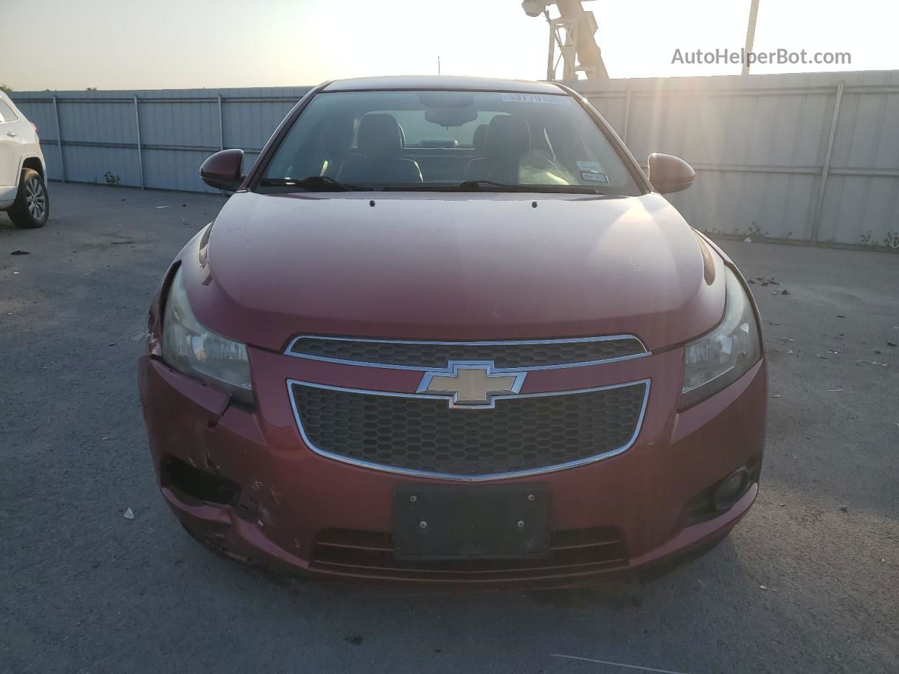 2012 Chevrolet Cruze Ltz Burgundy vin: 1G1PH5SC4C7373834