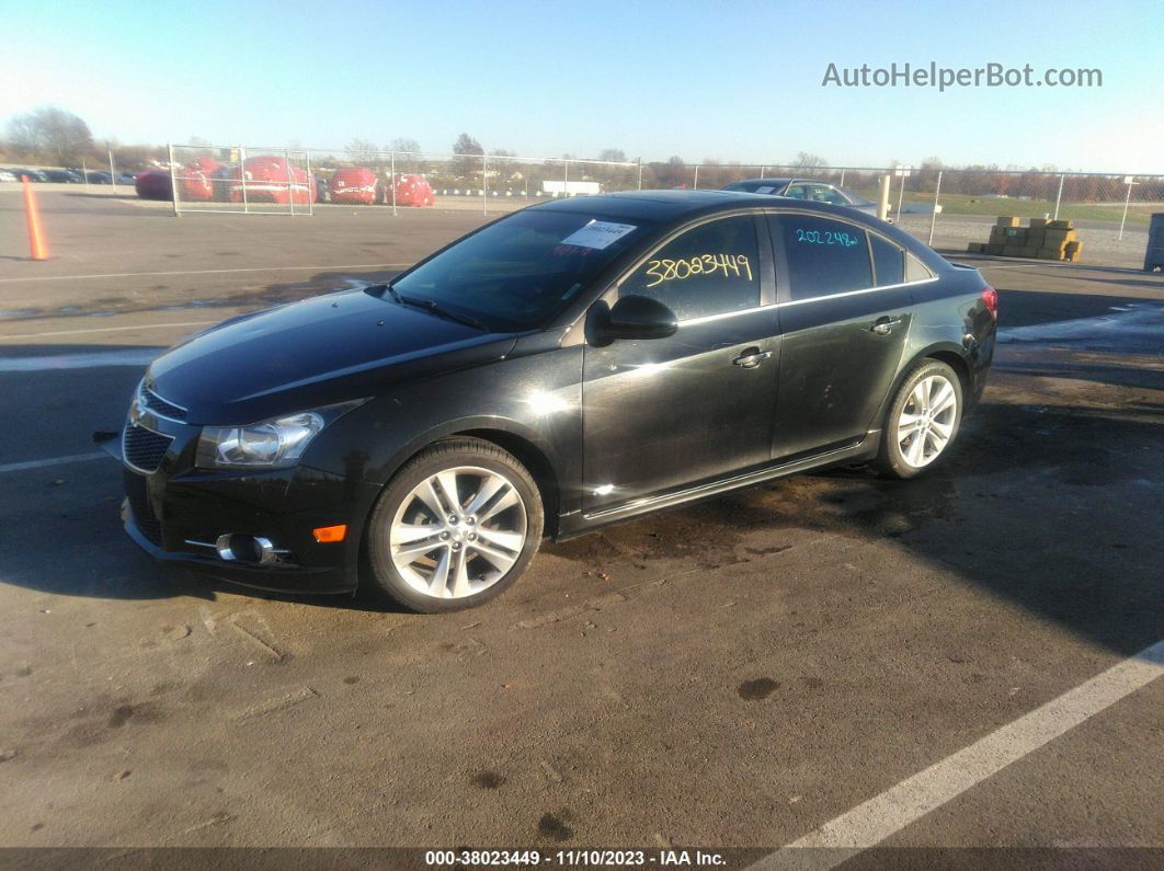 2012 Chevrolet Cruze Ltz Black vin: 1G1PH5SC5C7169138