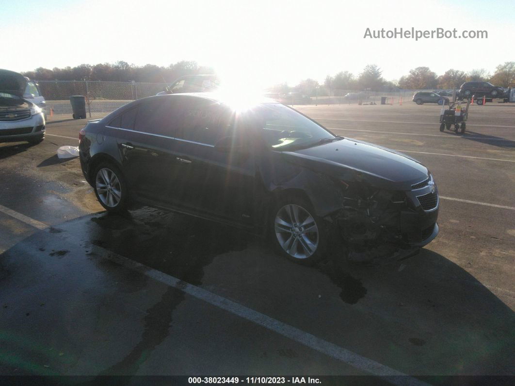 2012 Chevrolet Cruze Ltz Black vin: 1G1PH5SC5C7169138