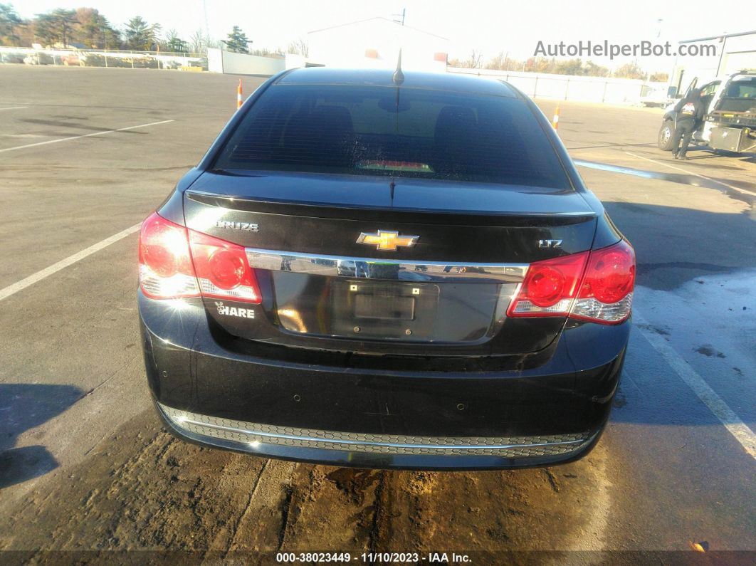 2012 Chevrolet Cruze Ltz Black vin: 1G1PH5SC5C7169138