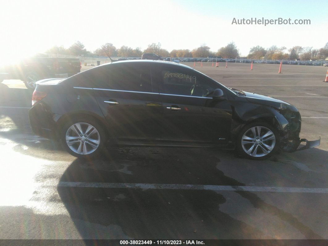 2012 Chevrolet Cruze Ltz Black vin: 1G1PH5SC5C7169138