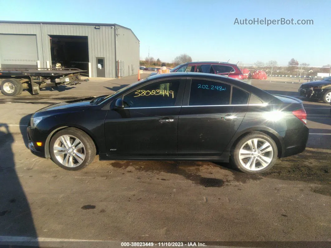 2012 Chevrolet Cruze Ltz Black vin: 1G1PH5SC5C7169138