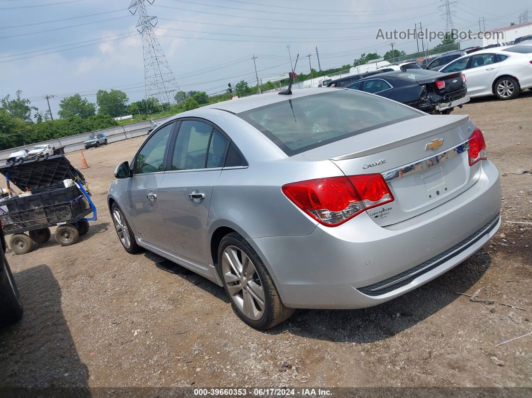 2012 Chevrolet Cruze Ltz Silver vin: 1G1PH5SC5C7343323