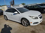 2012 Chevrolet Cruze Ltz White vin: 1G1PH5SC6C7128517