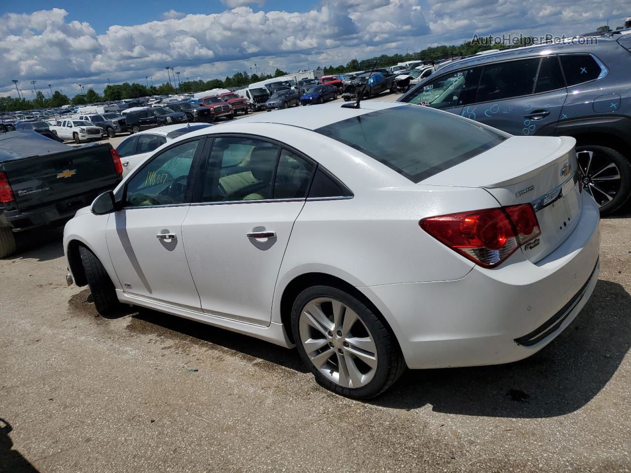 2012 Chevrolet Cruze Ltz Белый vin: 1G1PH5SC7C7228903