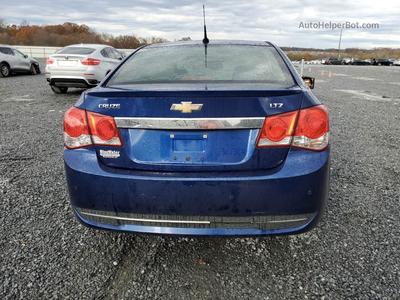 2012 Chevrolet Cruze Ltz Blue vin: 1G1PH5SC7C7279768